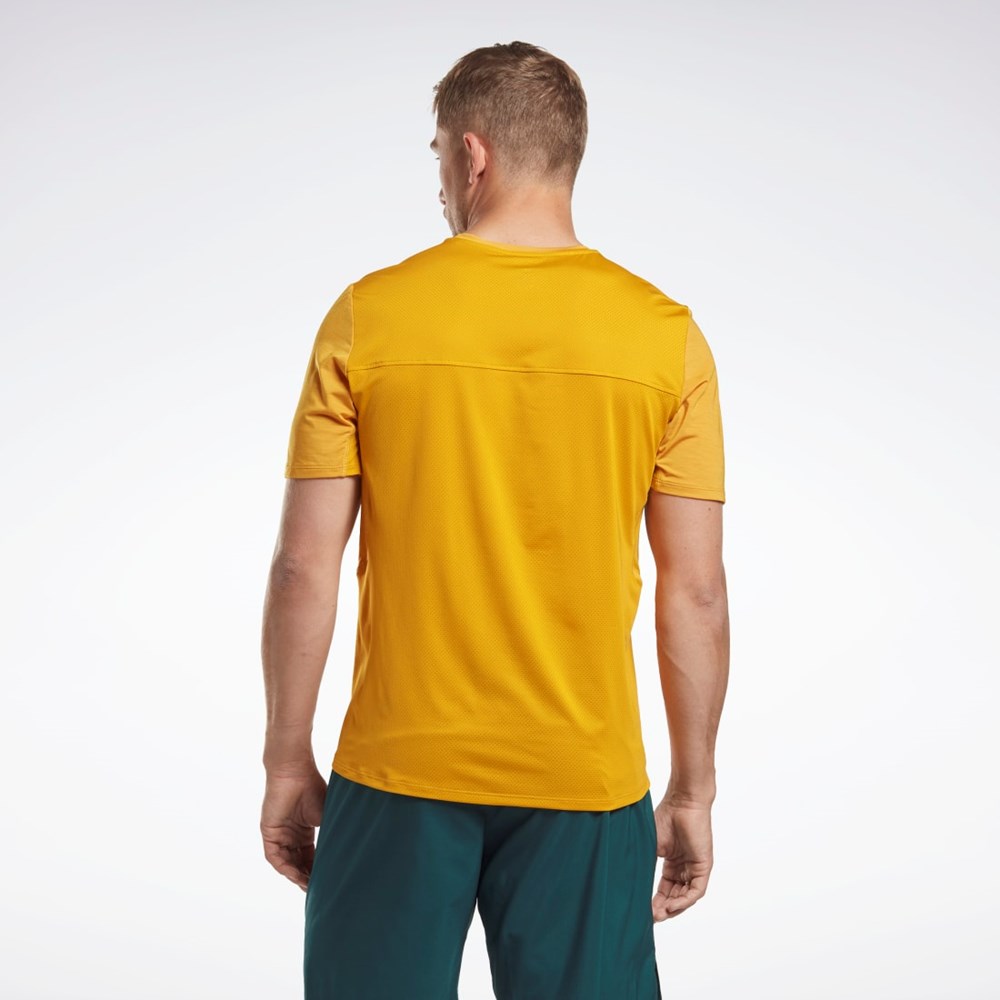 Reebok ACTIVCHILL Athlete T-Shirt Bright Ochre | SCU361840