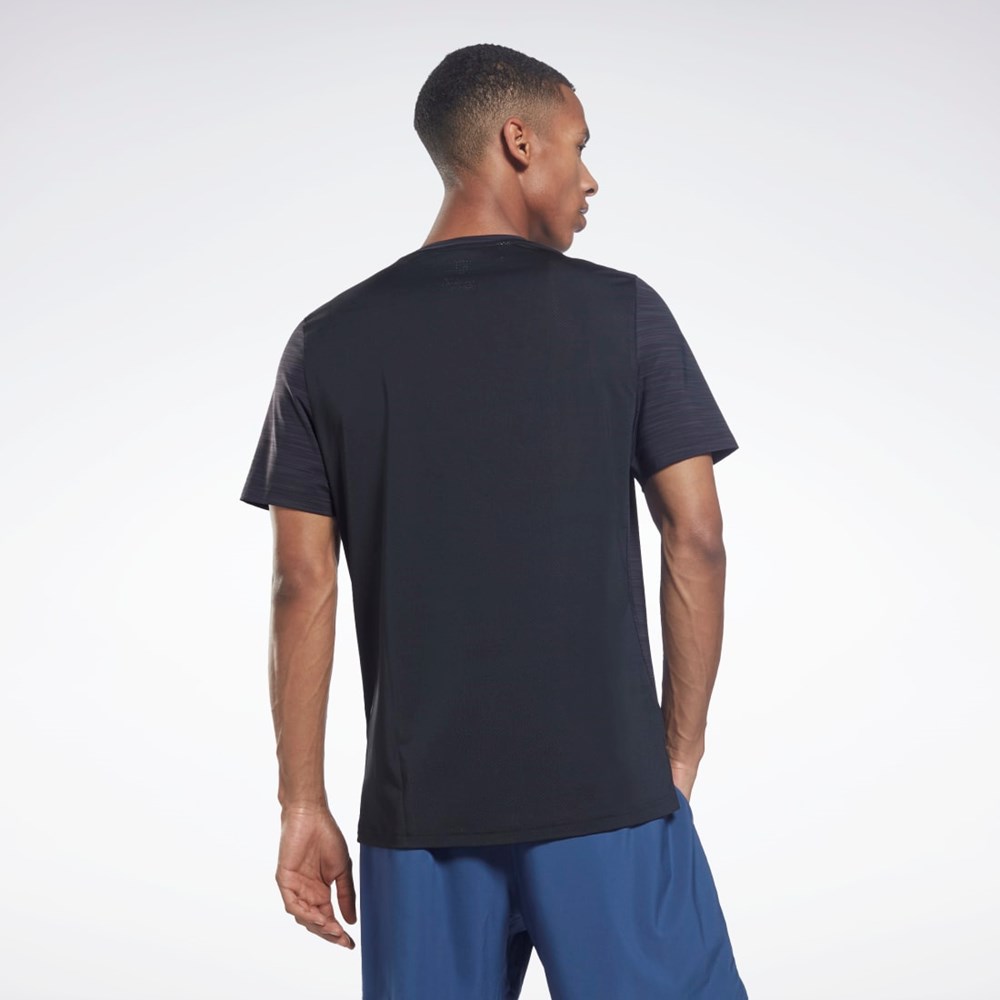 Reebok ACTIVCHILL Grafisk Move T-Shirt Sort | XIV204596