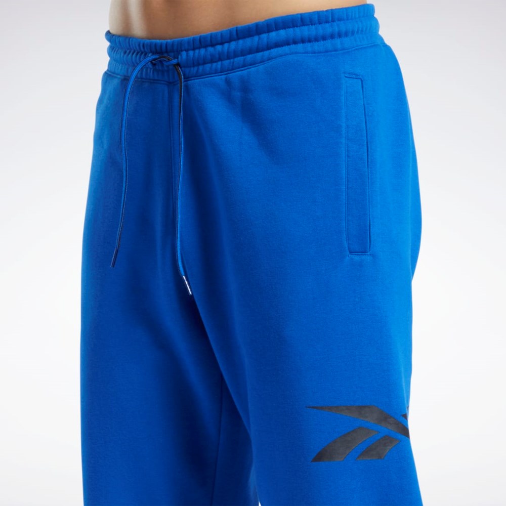 Reebok Basketball Vector Fleece Joggers Blå | XHM012854