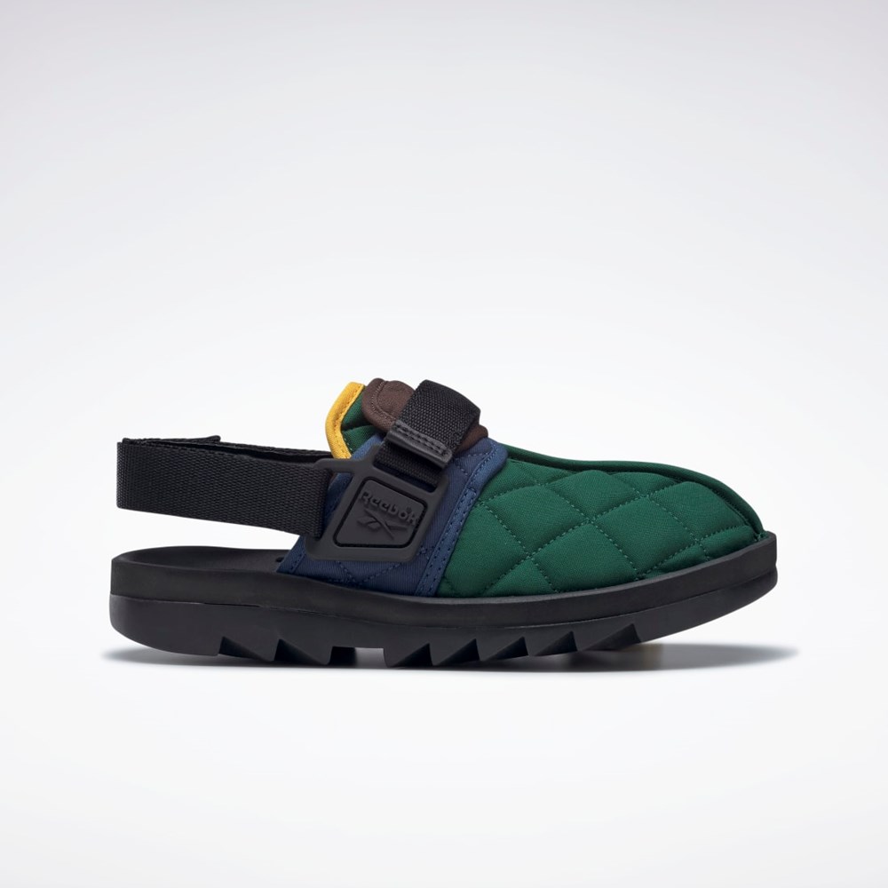 Reebok Beatnik Slides Blå Mørkebrune Rød | ZDN680937