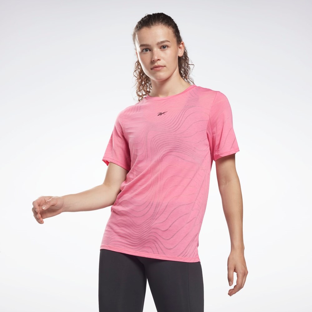 Reebok Burnout T-Shirt Lyserød | MCQ830671