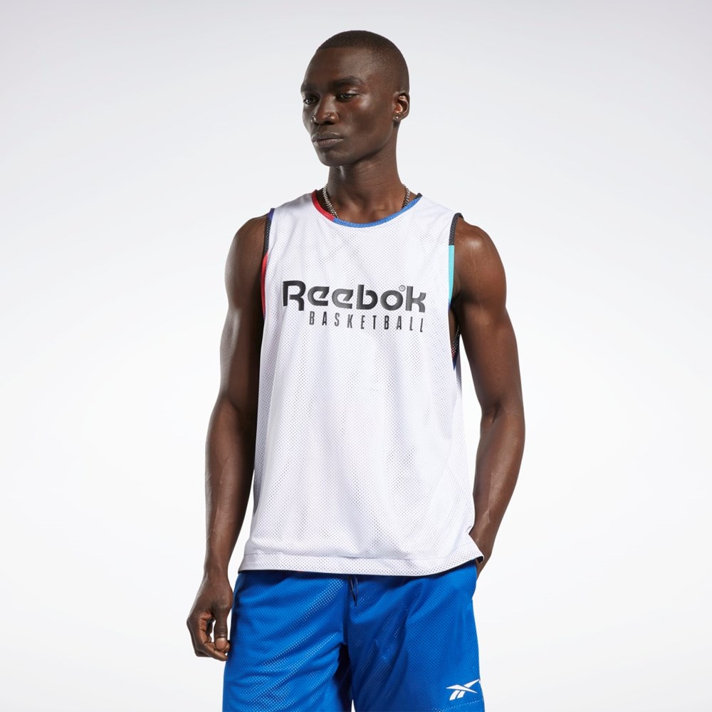 Reebok City League Reversible Mesh Jersey Blå | MVN134769