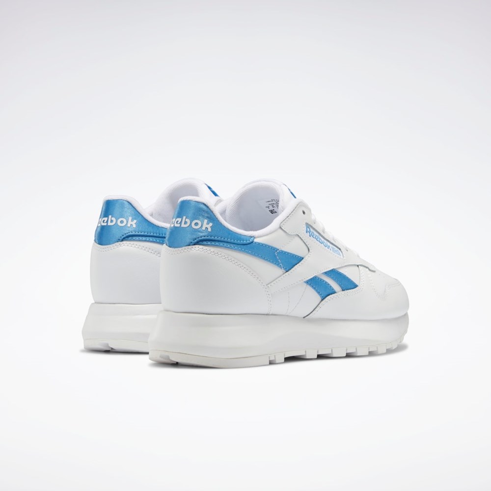 Reebok Classic Leather SP Shoes Hvide Hvide Blå | DXQ056473