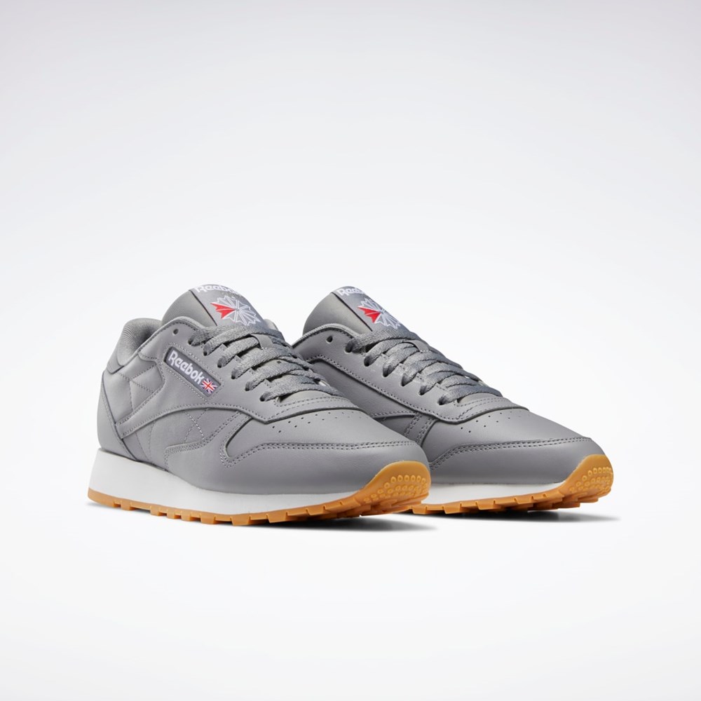 Reebok Classic Leather Shoes Grå Hvide | MXC657130