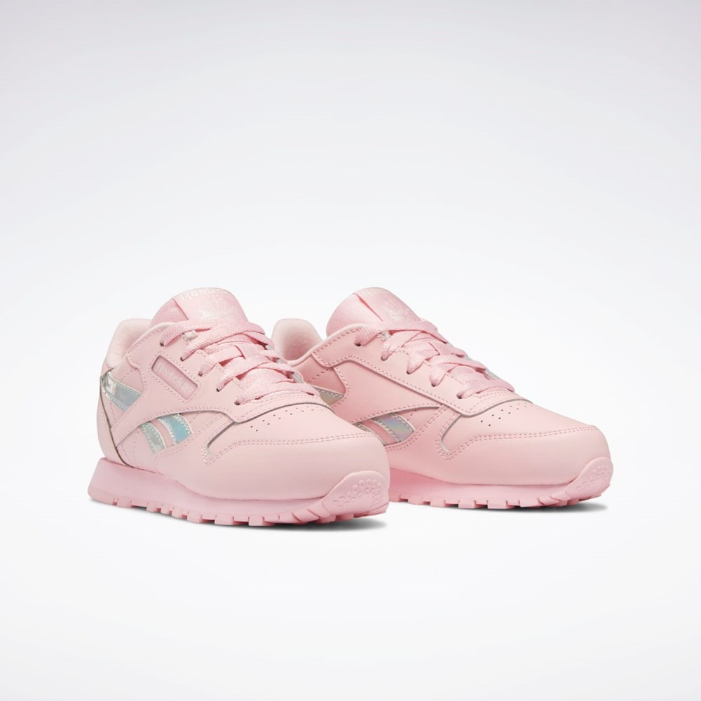 Reebok Classic Leather Shoes - Preschool Lyserød Lyserød Lyserød | CFQ520734