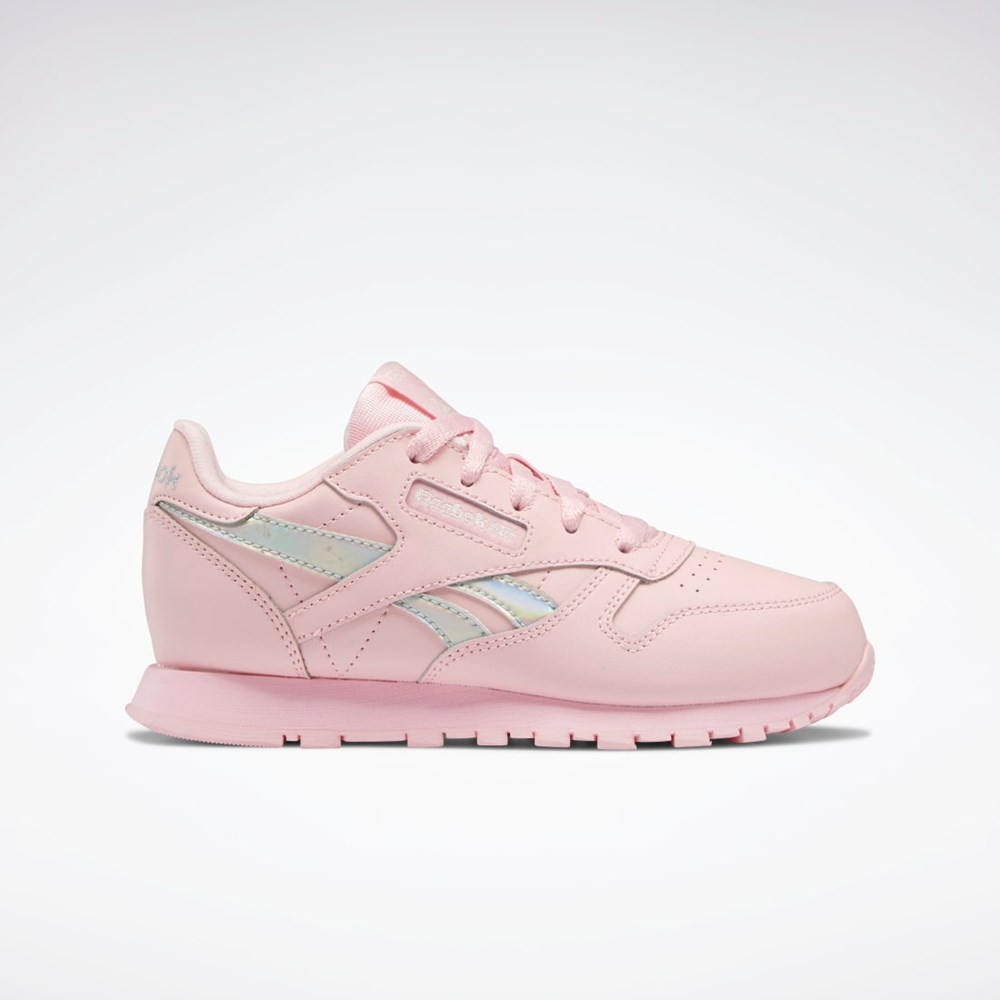 Reebok Classic Leather Shoes - Preschool Lyserød Lyserød Lyserød | CFQ520734