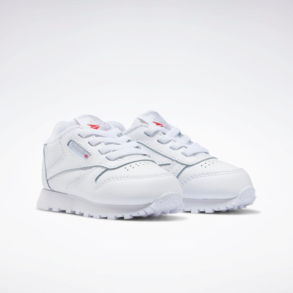 Reebok Classic Leather Shoes - Toddler Hvide Hvide Hvide | HOL893710