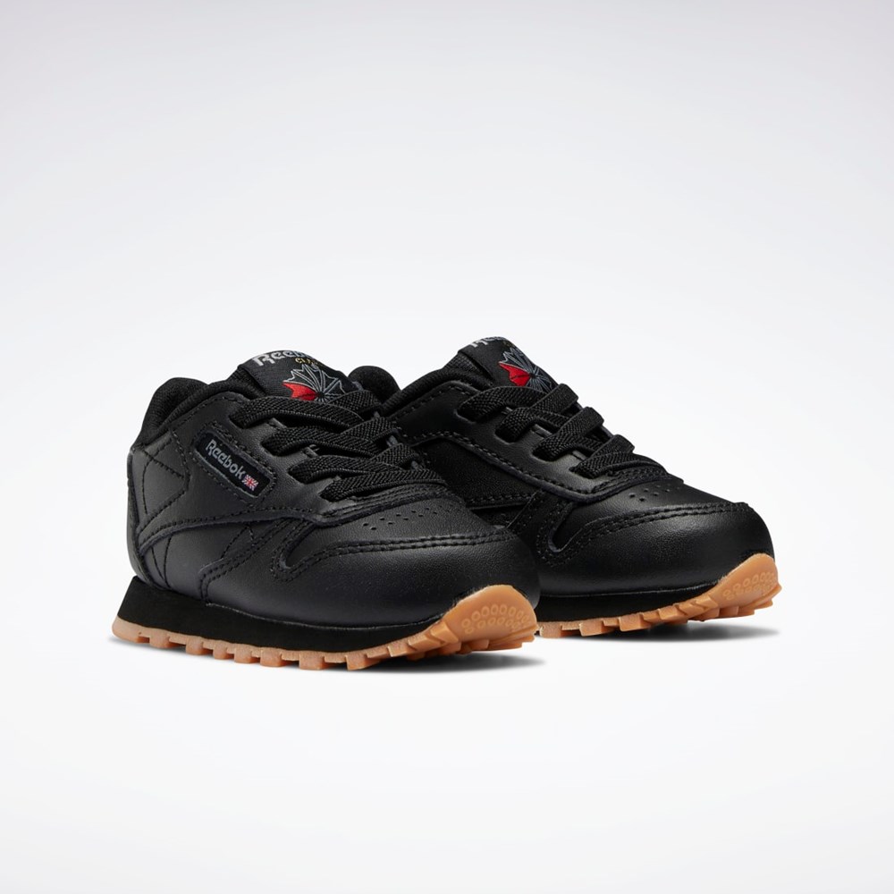 Reebok Classic Leather Shoes - Toddler Sort Sort | XZO390278