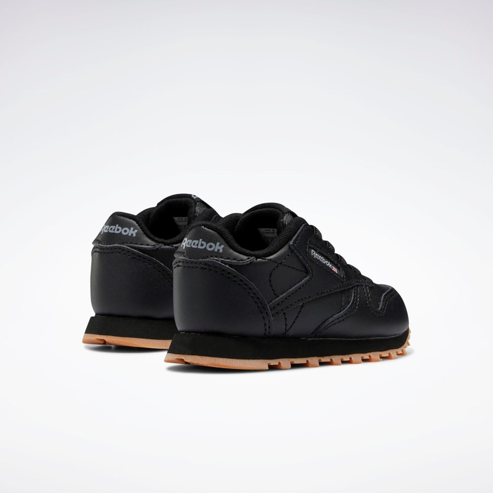 Reebok Classic Leather Shoes - Toddler Sort Sort | XZO390278