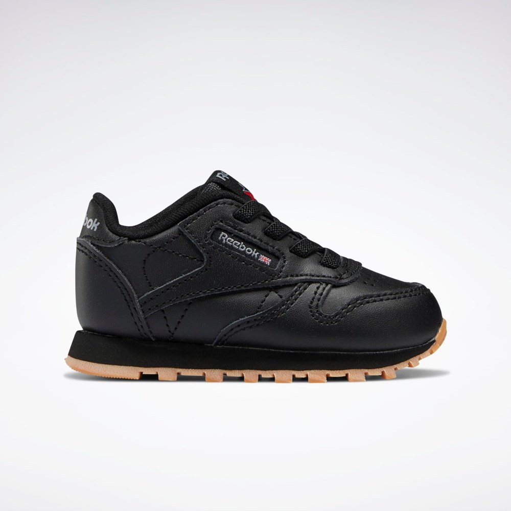 Reebok Classic Leather Shoes - Toddler Sort Sort | XZO390278