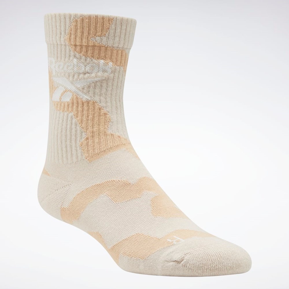 Reebok Classics Summer Socks Stucco | CMW354176