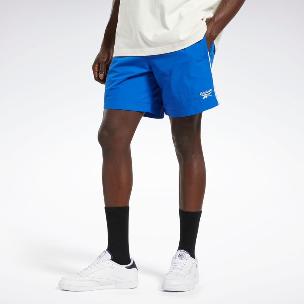 Reebok Classics Vector Shorts Blå | VZY459638