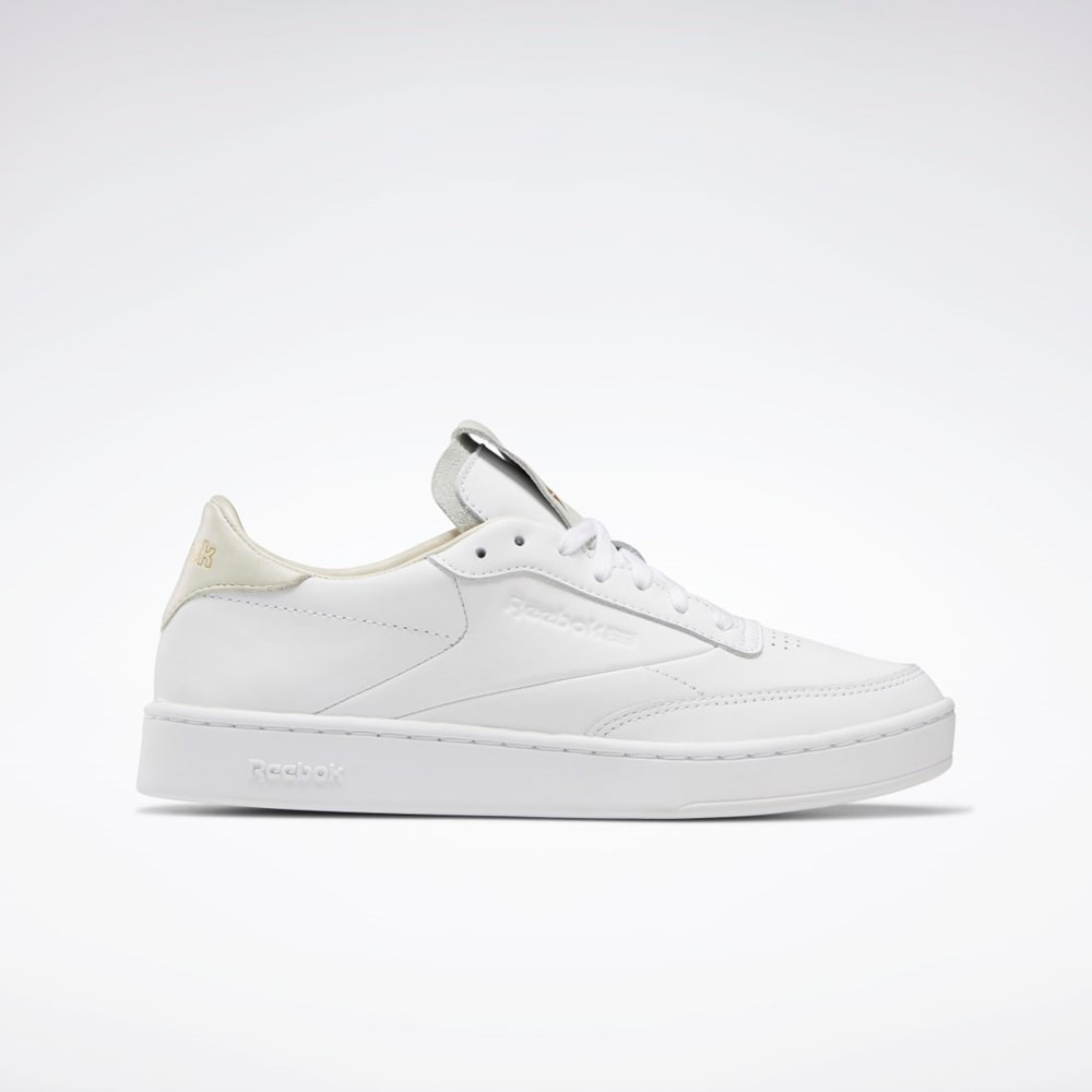 Reebok Club C Clean Shoes Hvide Hvide | XDE620374