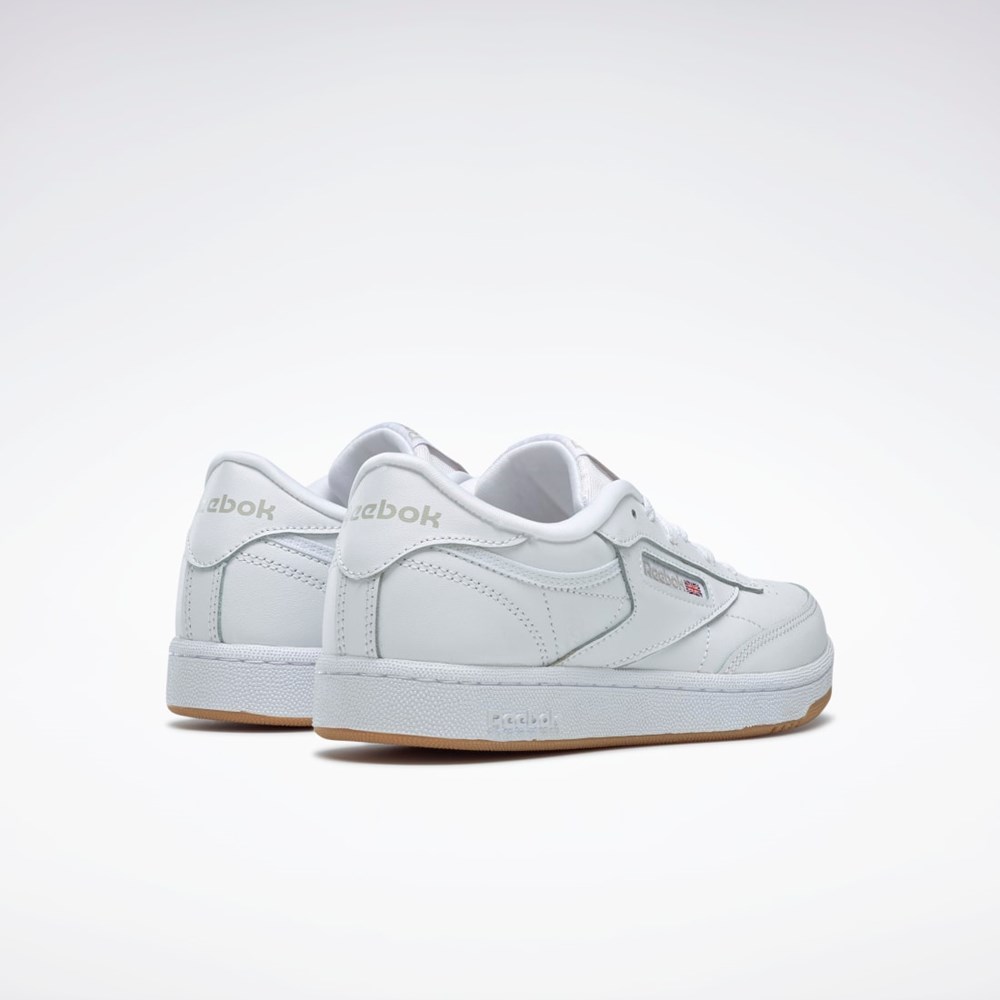 Reebok Club C Shoes - Grade School Hvide | ZCJ653279