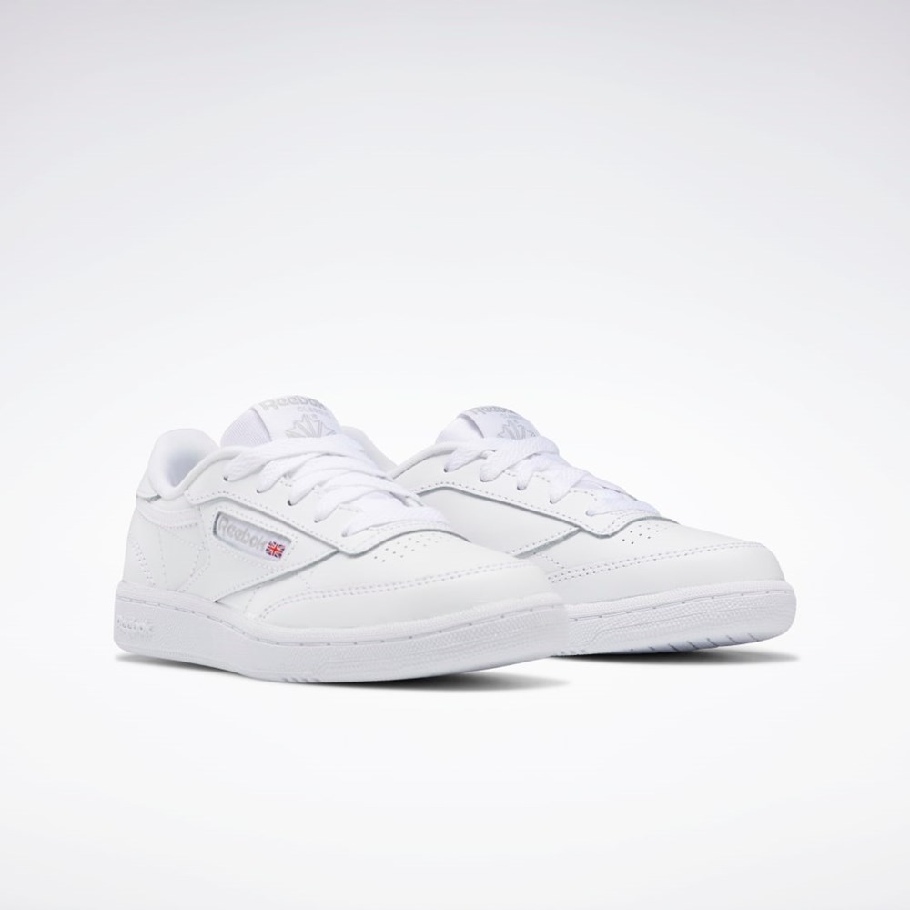 Reebok Club C Shoes - Preschool Hvide Grå | NZC876139