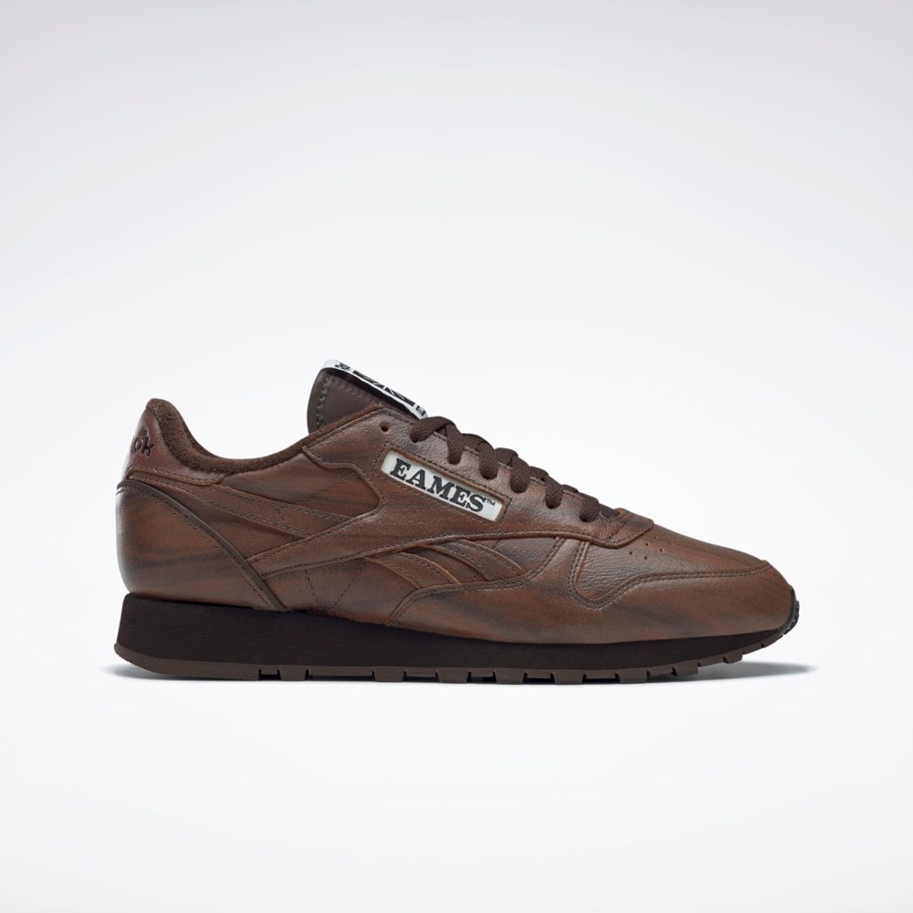 Reebok Eames Classic Leather Shoes Mørkebrune Mørkebrune Mørkebrune | QZI938527