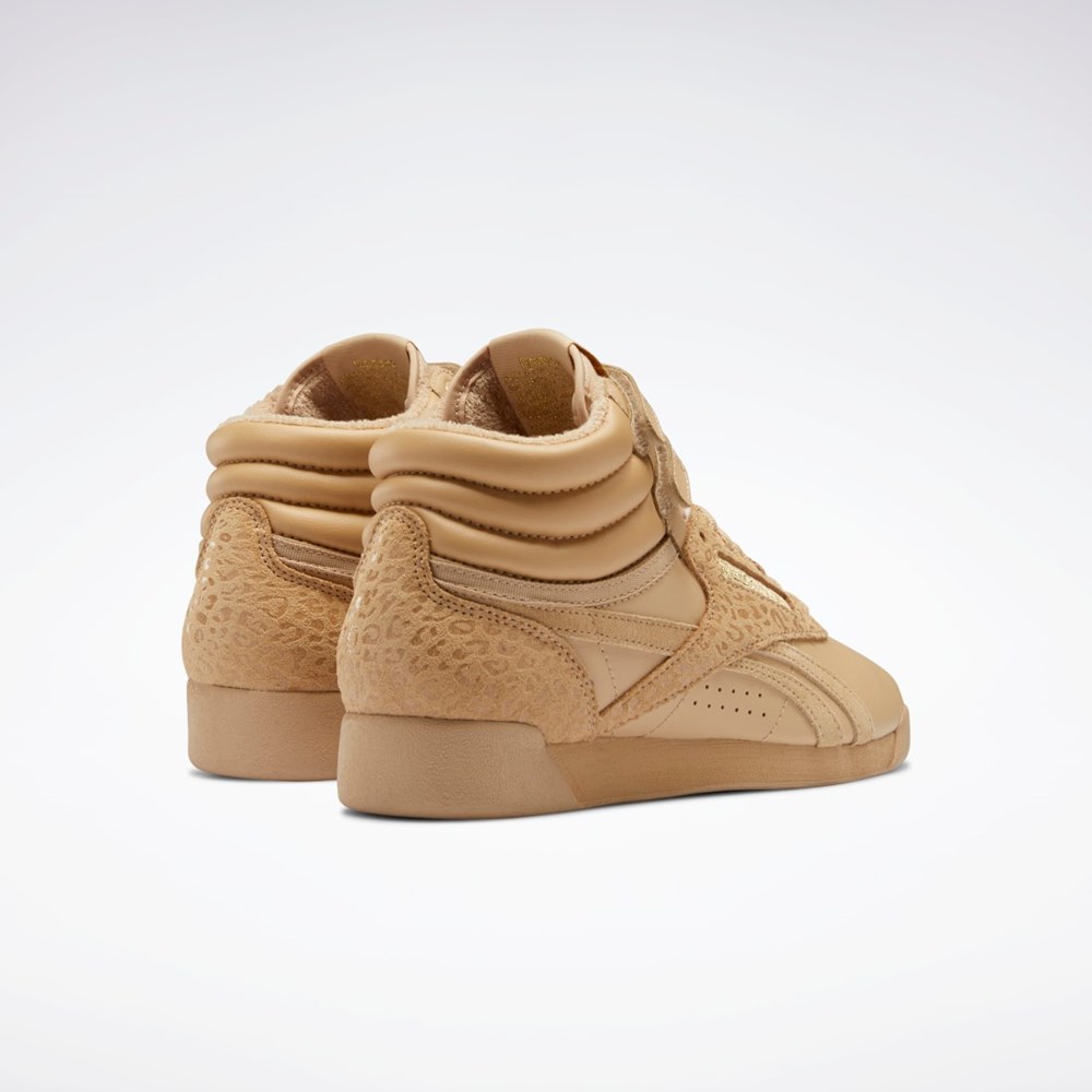 Reebok F/S Hi Shoes Guld | XQO269348