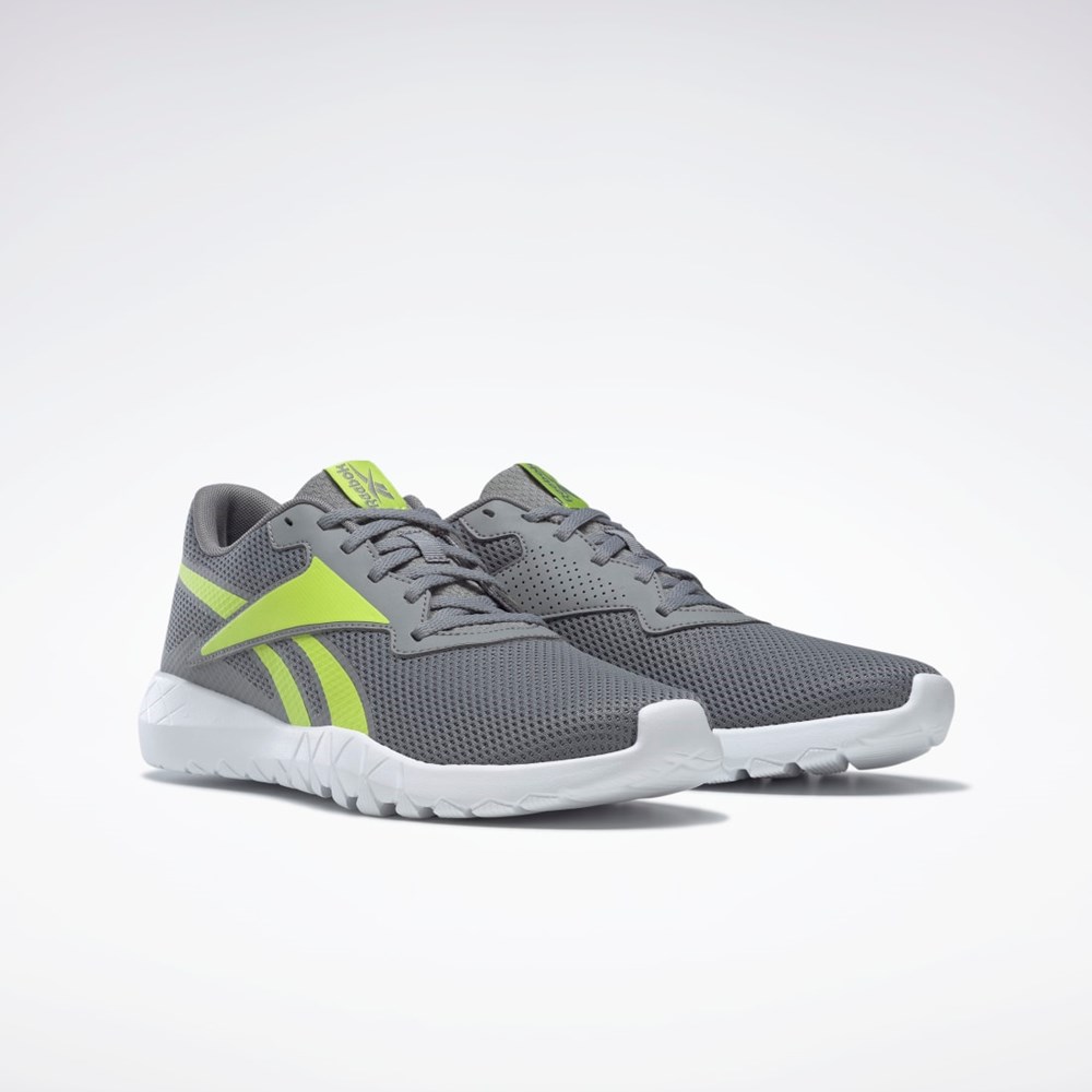 Reebok Flexagon Energy TR 3 Trænings Shoes Grå Gul Hvide | DIR507482