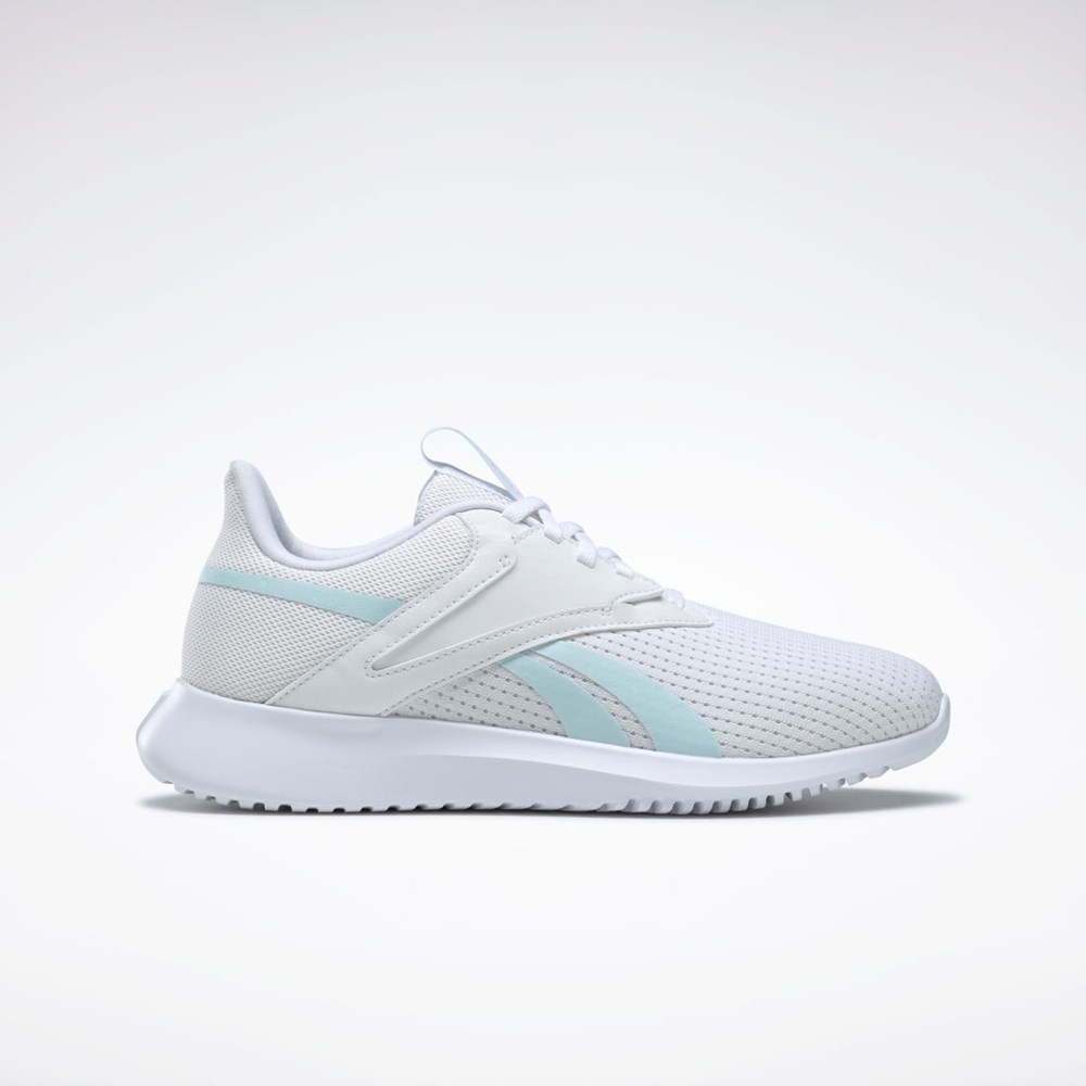 Reebok Fluxlite Trænings Shoes Hvide Blå Hvide | UPS019432