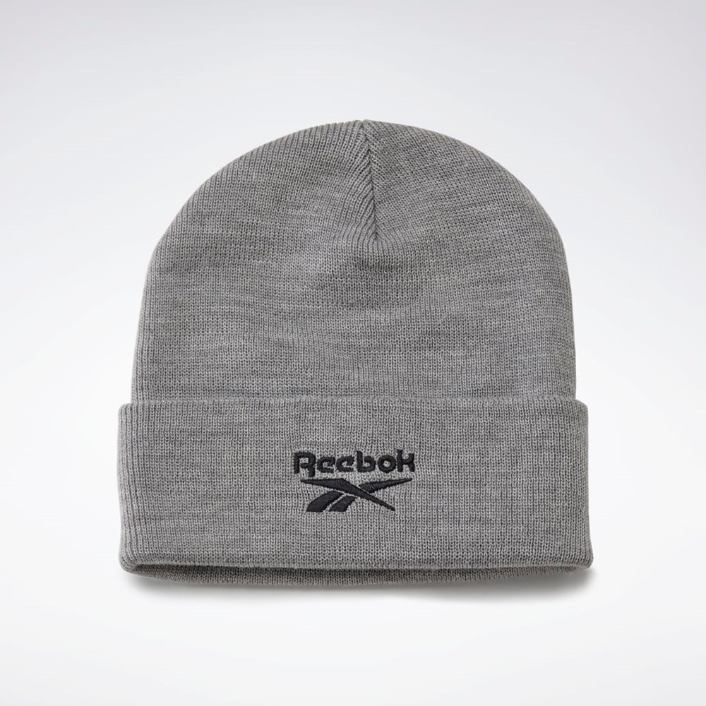 Reebok Foundation Logo Beanie Grå | BOC348729