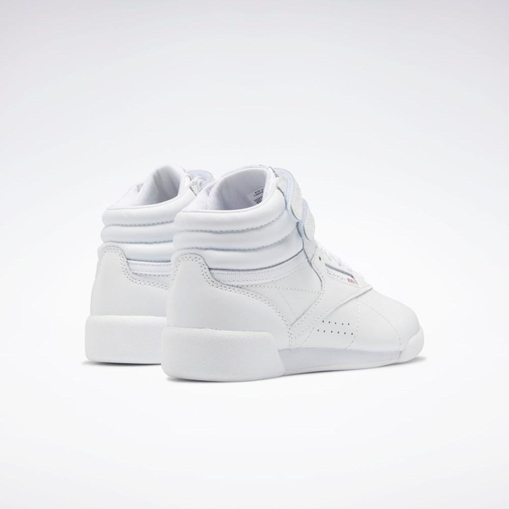 Reebok Freestyle Hi Shoes - Preschool Hvide Hvide Hvide | LYI759421