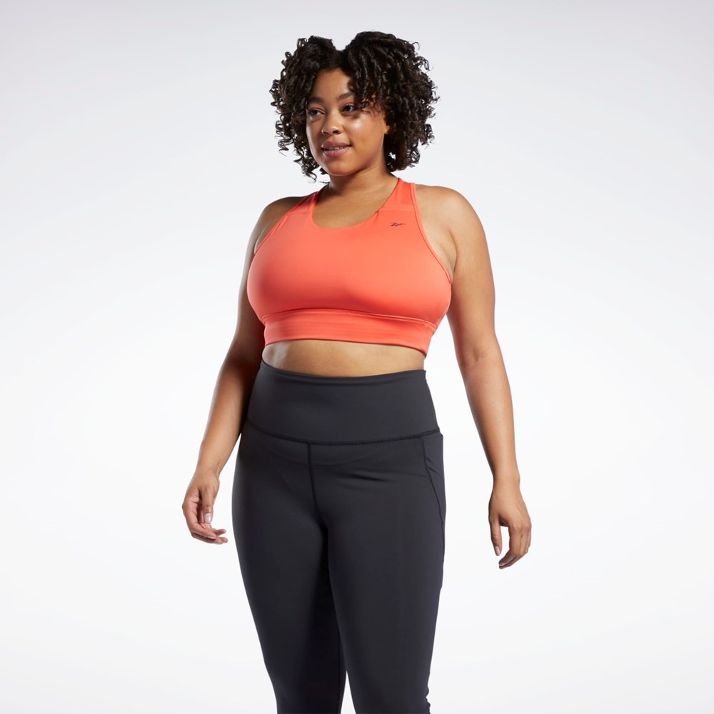 Reebok Løbe Essentials Sports Bra (Plus Size) Rød | ATJ713869