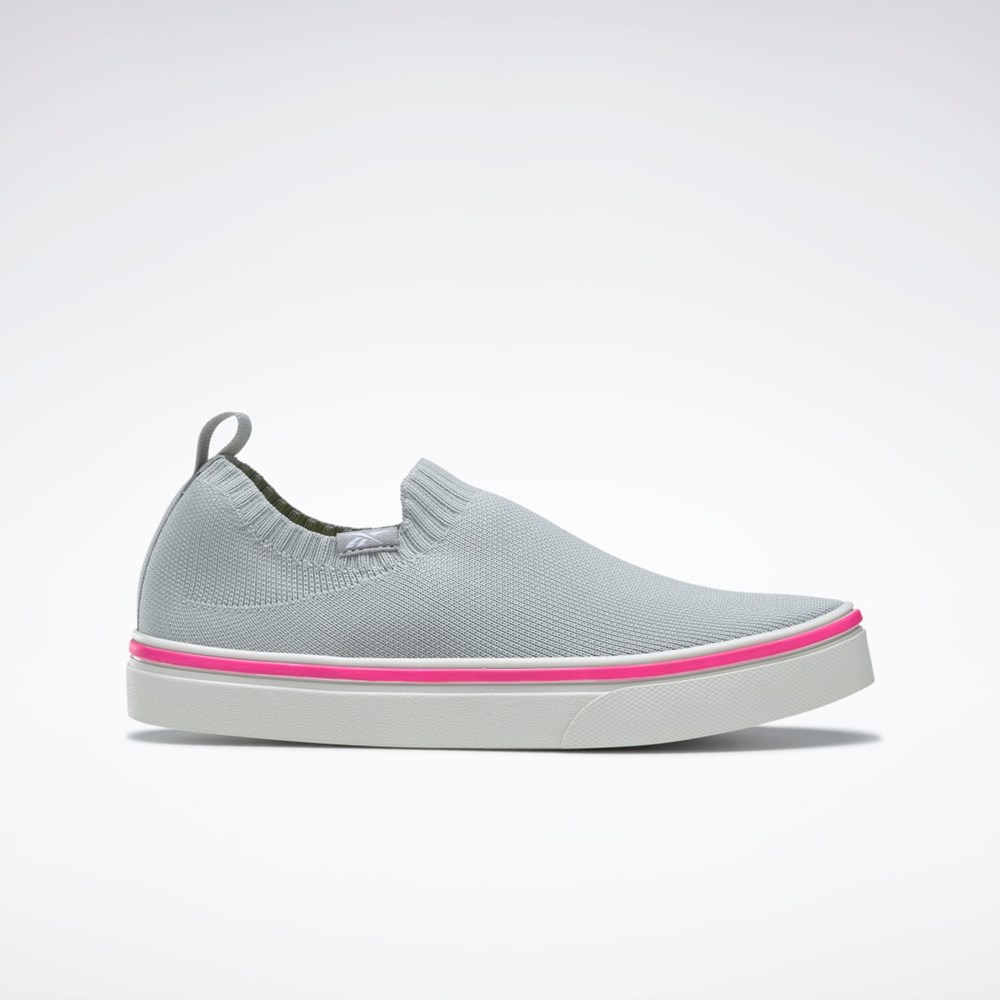 Reebok OnLux Slip-On Shoes Grå Hvide Lyserød | YEK137425