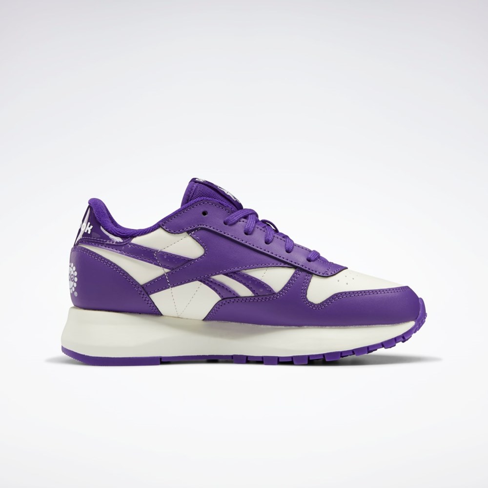 Reebok Popsicle Classic Leather SP Shoes Lilla Lilla | TZD264380