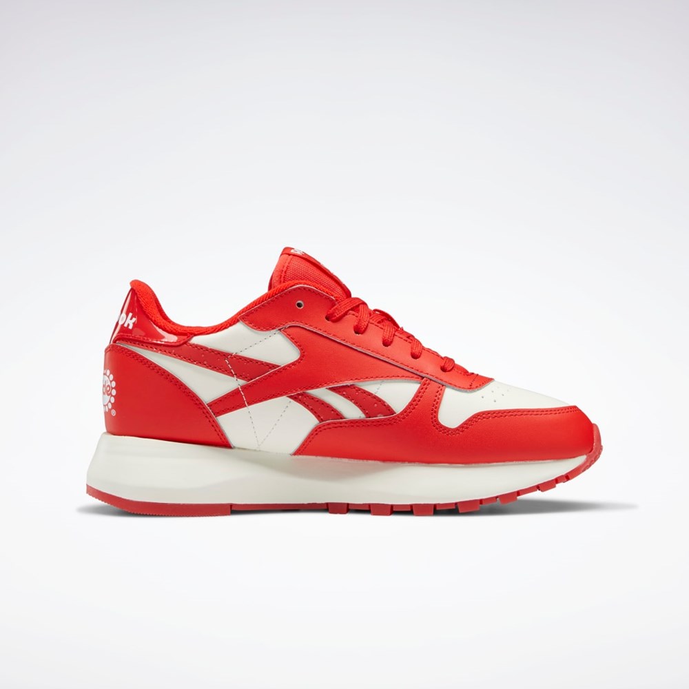 Reebok Popsicle Classic Leather SP Shoes Rød Rød | WRQ160942