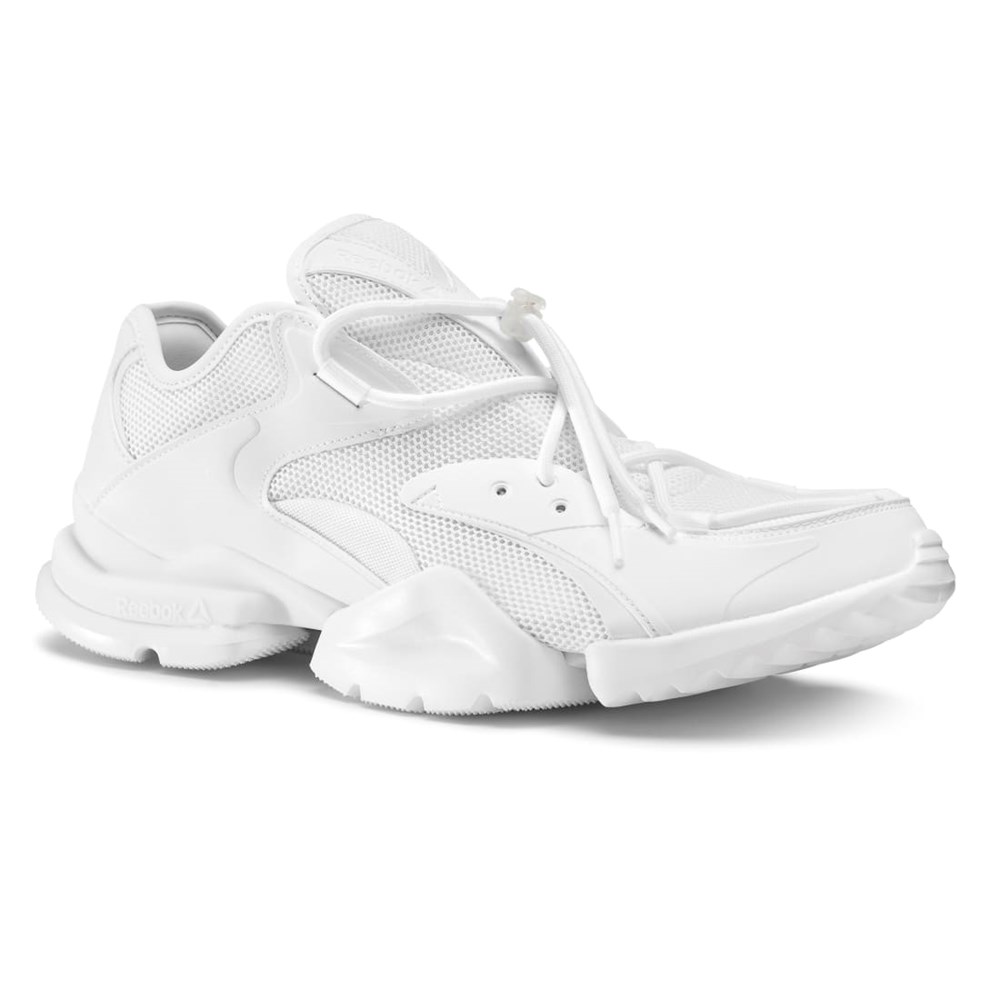 Reebok RUN_R 96 Shoes Hvide Blå | EGP826370