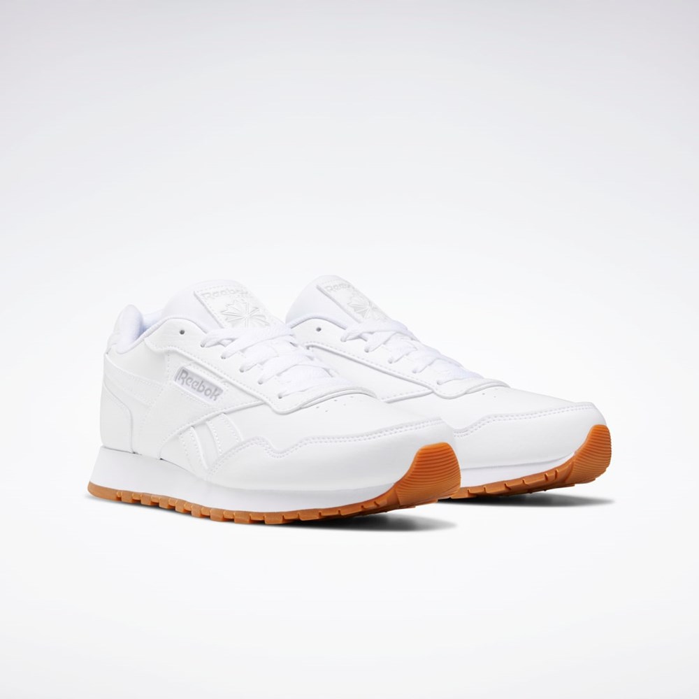 Reebok Reebok Classic Harman Run Shoes Us-White / Steel / Gum | WHO209754