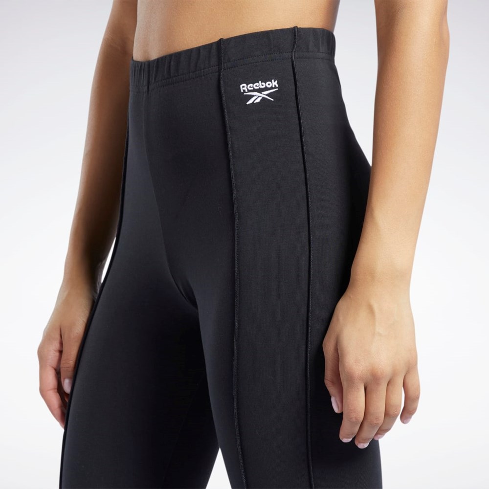 Reebok Reebok Classics High-Rise Leggings Sort | QZX804752