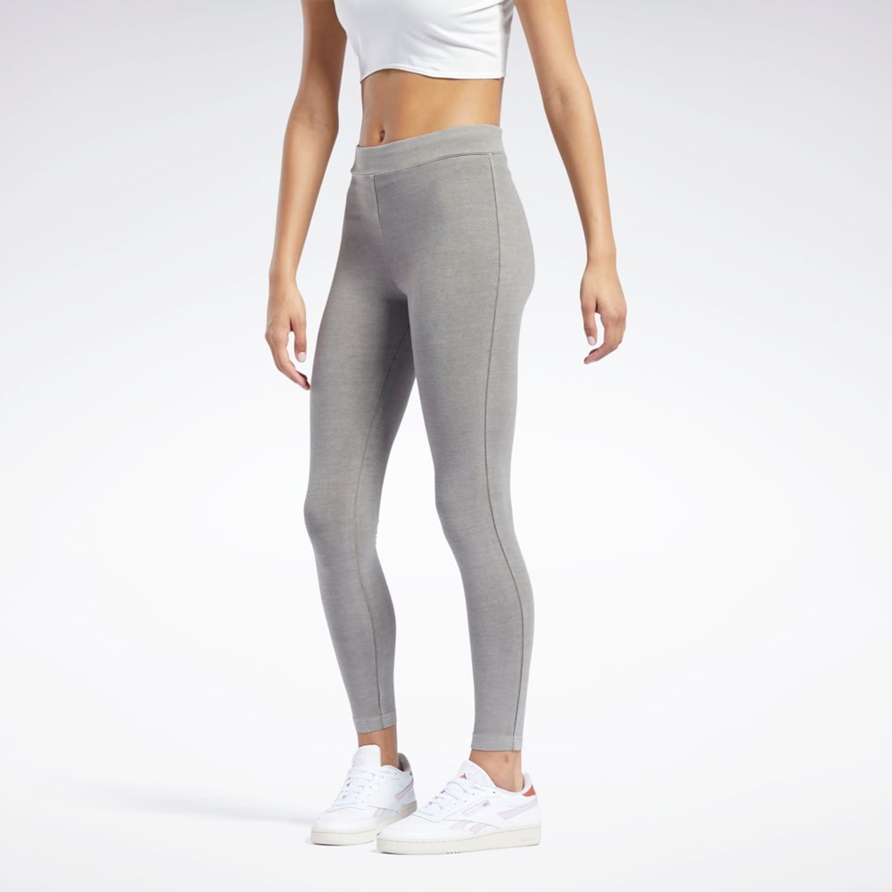 Reebok Reebok Classics Natural Dye Leggings Grå | NIV634150