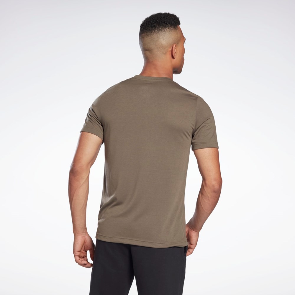 Reebok Reebok Grafisk Series T-Shirt Grøn | DCZ865924