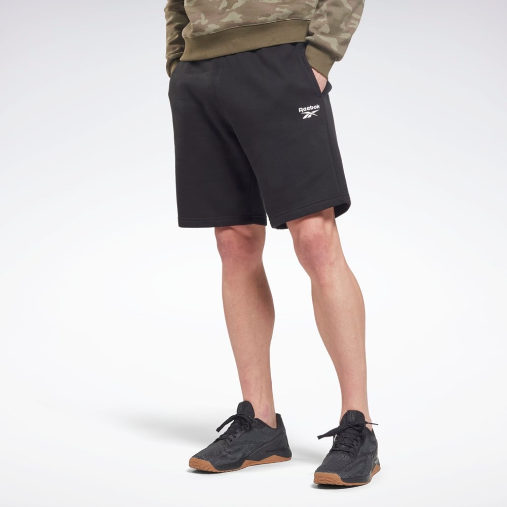 Reebok Reebok Identity Fleece Shorts Sort | SCU594867