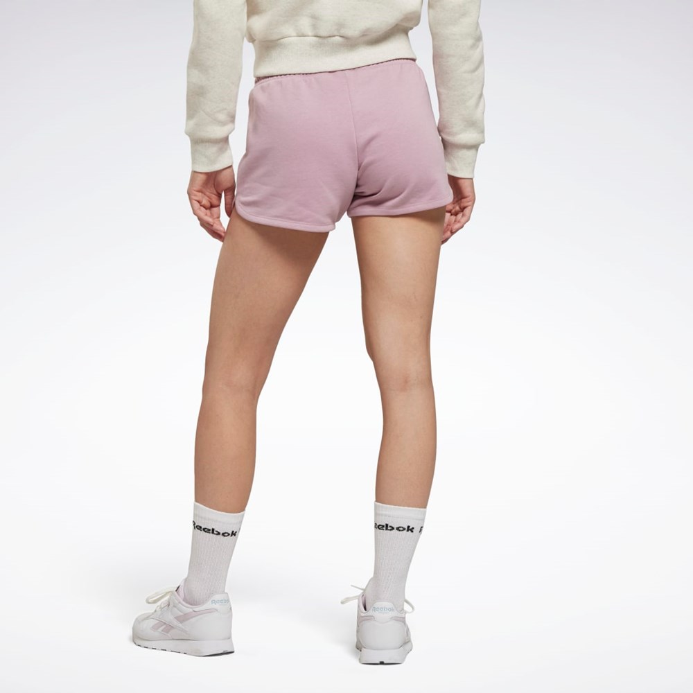 Reebok Reebok Identity French Terry Shorts Infused Lilac | EPT752936