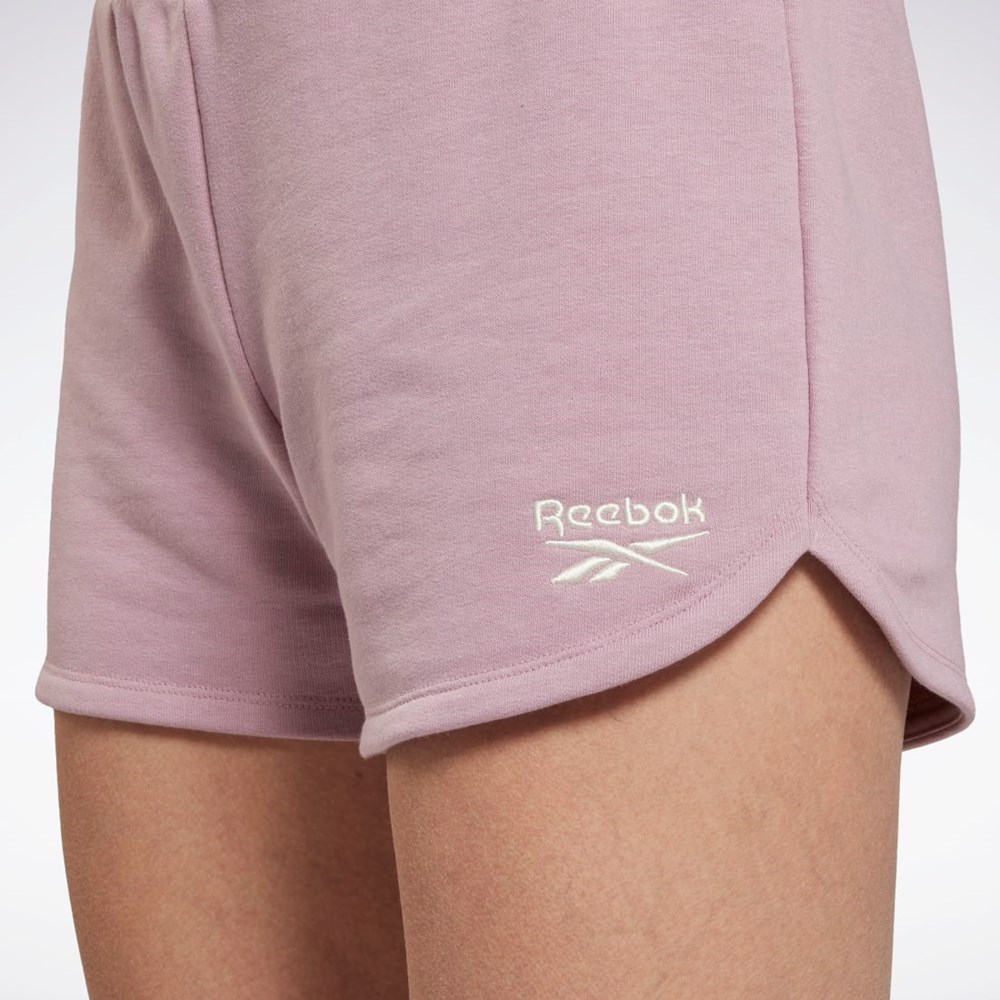 Reebok Reebok Identity French Terry Shorts Infused Lilac | EPT752936