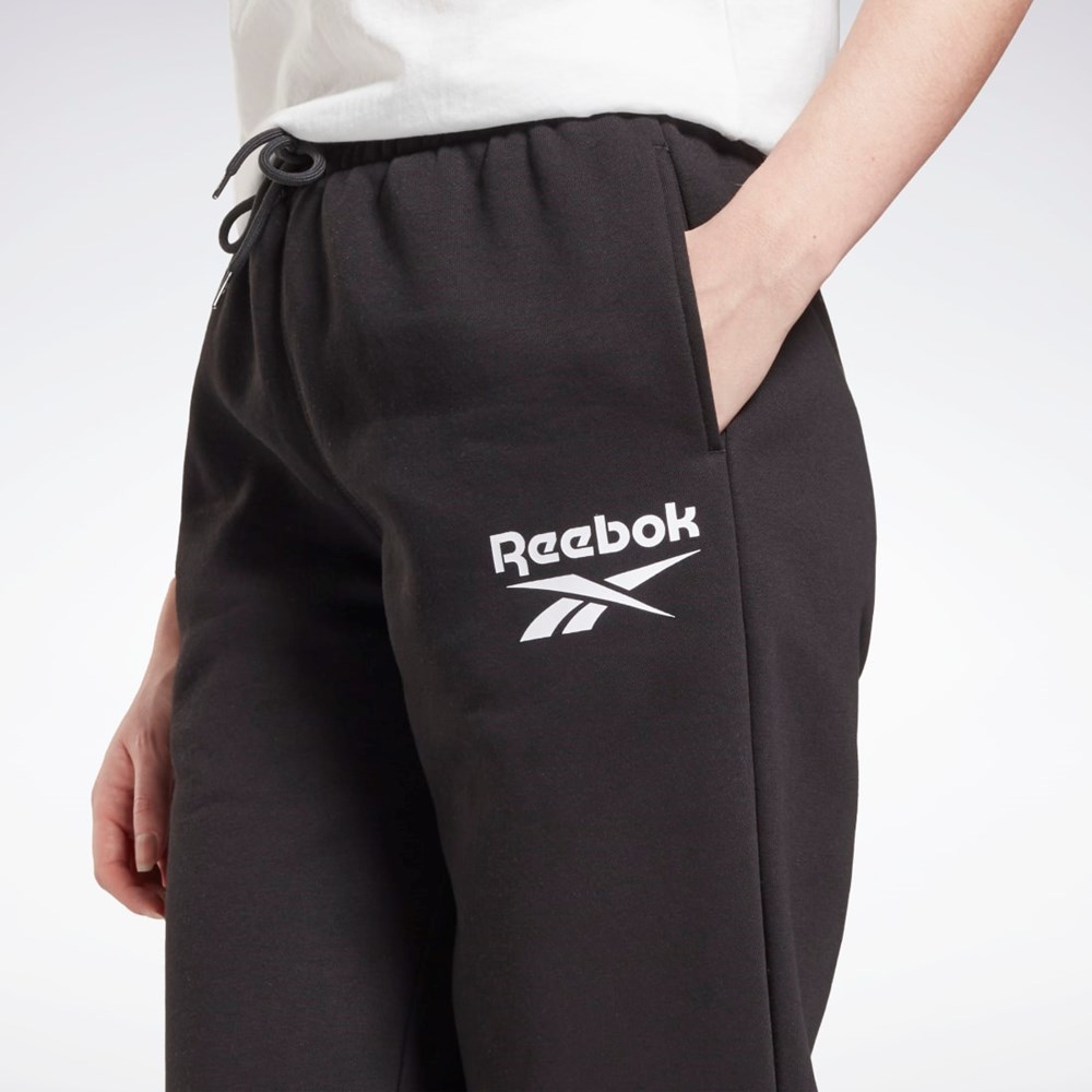 Reebok Reebok Identity Logo Fleece Joggers Sort | GBD230469