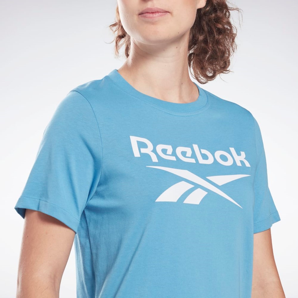 Reebok Reebok Identity T-Shirt Blå | MVL917652