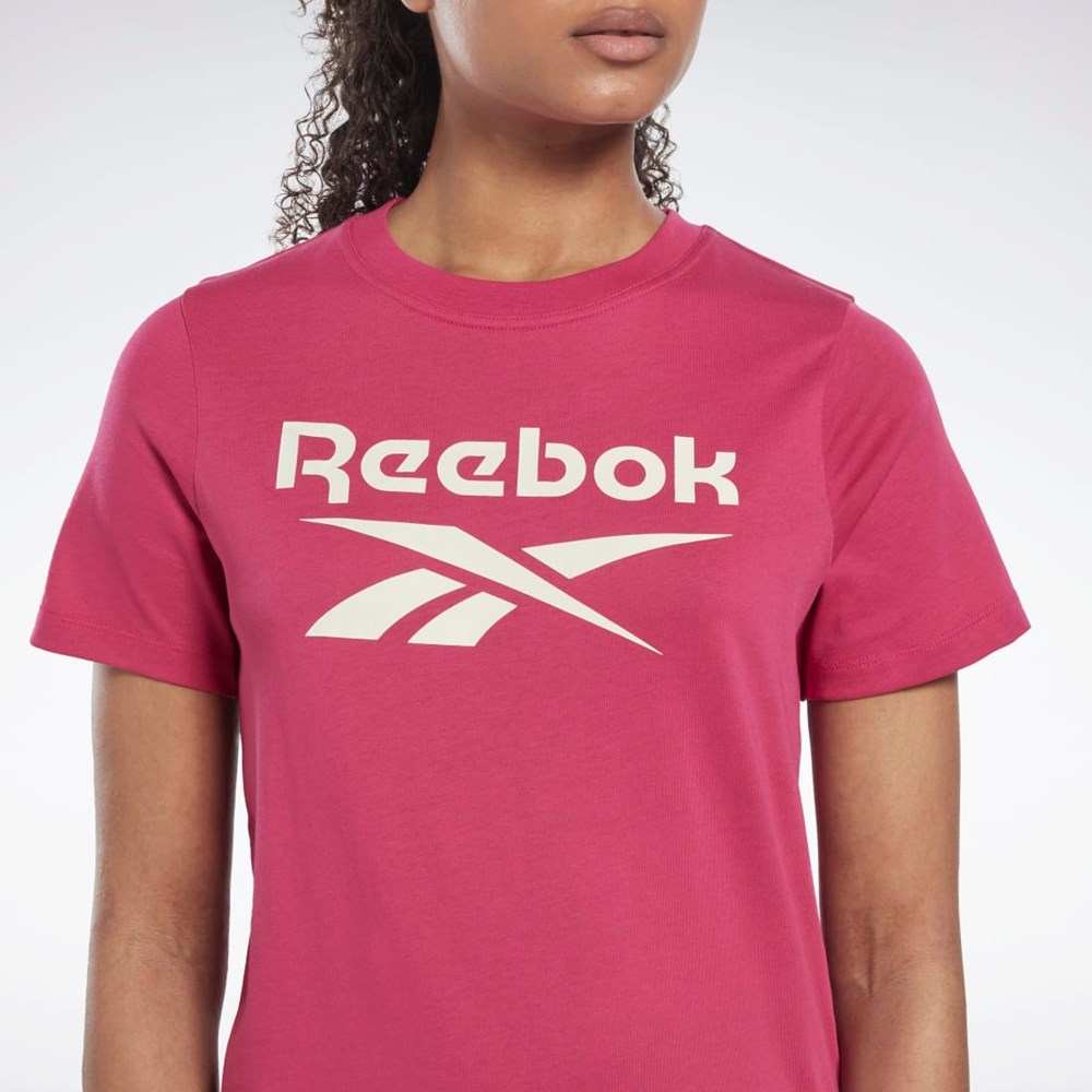 Reebok Reebok Identity T-Shirt Lyserød | FJM241603