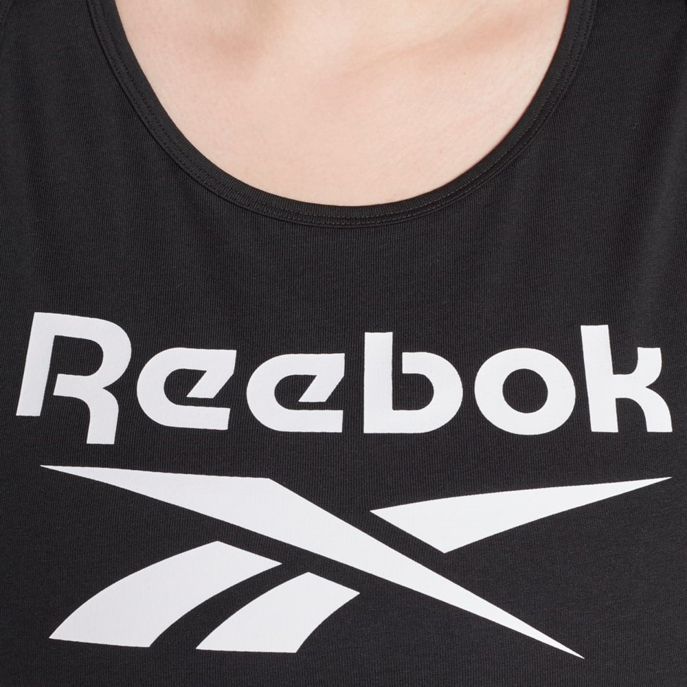 Reebok Reebok Identity Tank Top (Plus Size) Sort | RIG845270