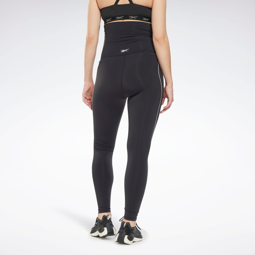 Reebok Reebok Lux 2.0 Maternity Leggings Sort | ITY543702