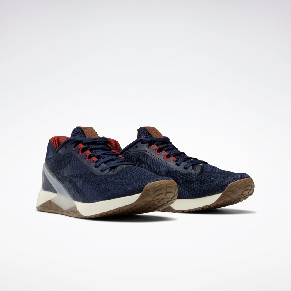 Reebok Reebok Nano X1 Shoes Mørkeblå Rød Hvide | KAD697583