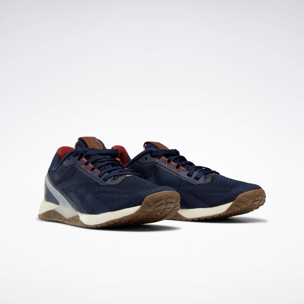 Reebok Reebok Nano X1 Shoes Mørkeblå Rød Hvide | OAP251749