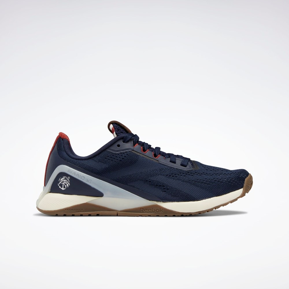 Reebok Reebok Nano X1 Shoes Mørkeblå Rød Hvide | OAP251749