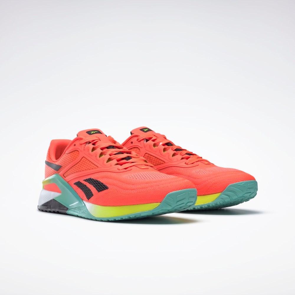 Reebok Reebok Nano X2 Trænings Shoes Orange Sort Gul | LYM291365