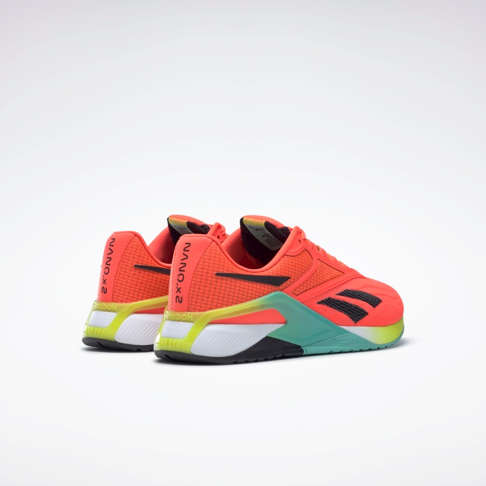 Reebok Reebok Nano X2 Trænings Shoes Orange Sort Gul | LYM291365