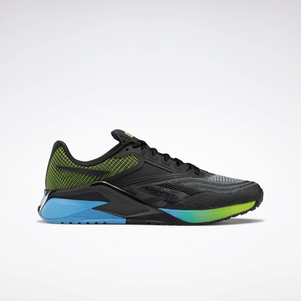 Reebok Reebok Nano X2 Trænings Shoes Sort Blå Gul | KUG134570