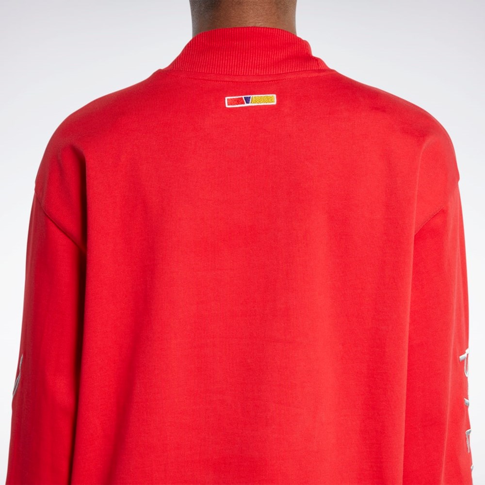 Reebok Reebok by Pyer Moss Turtleneck Long Sleeve T-Shirt Rød | ARV860459