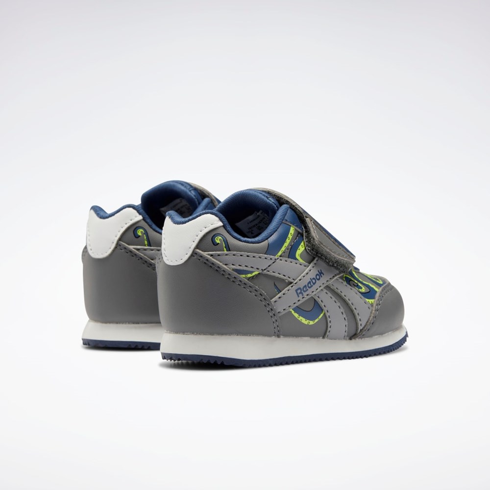 Reebok Royal Classic Jogger 2 Shoes - Toddler Grå Blå Gul | KOA514026